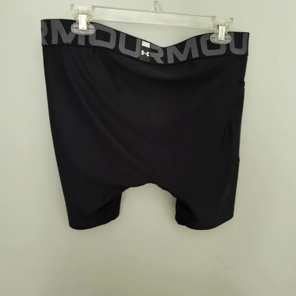 Under Armour Men's HeatGear compression Shorts‎ Black 2xl Xxl